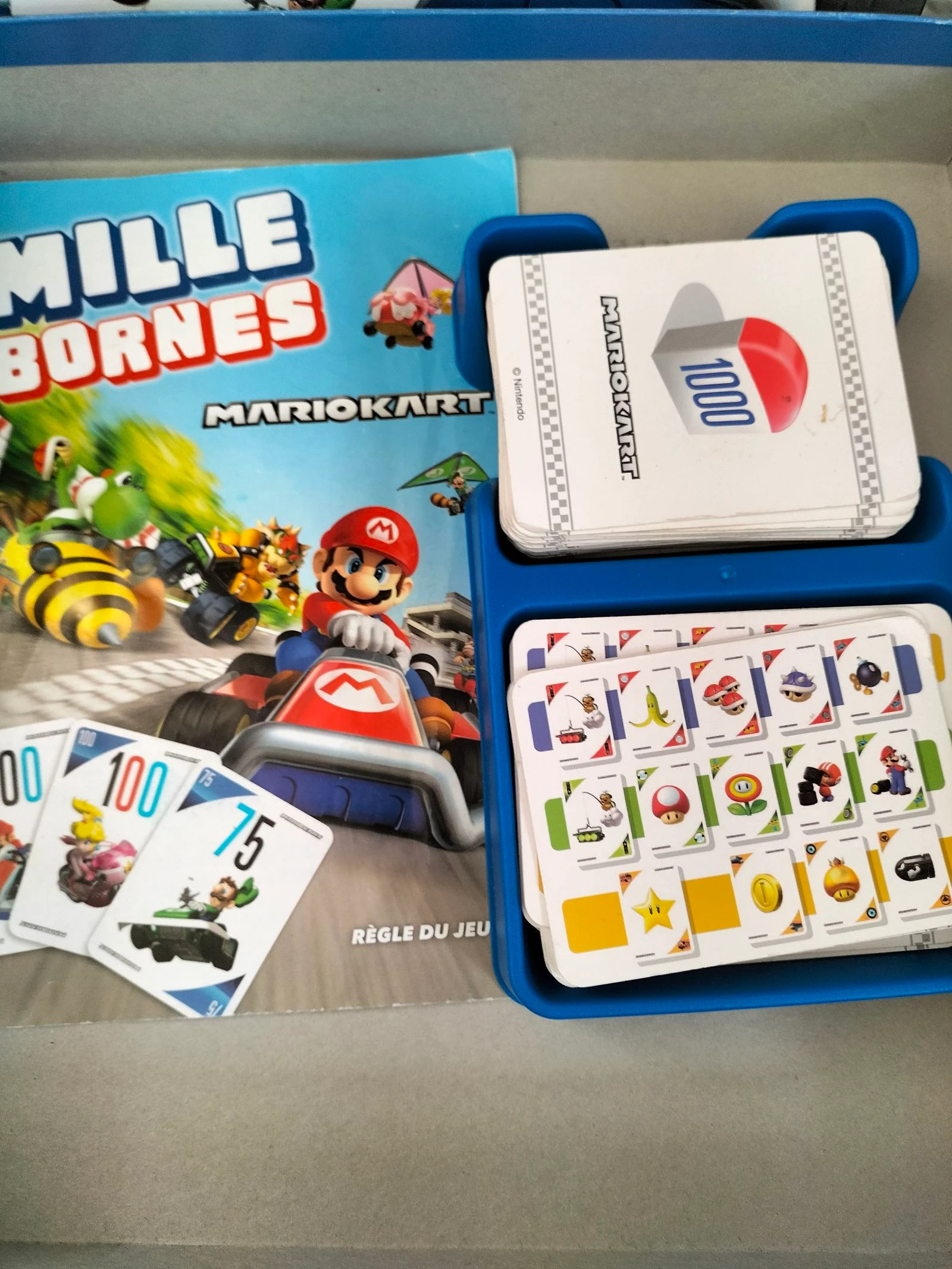 Mille Bornes Mario 7 years+ | Dujardin | Complete | Board Game | Good condition – photo 7